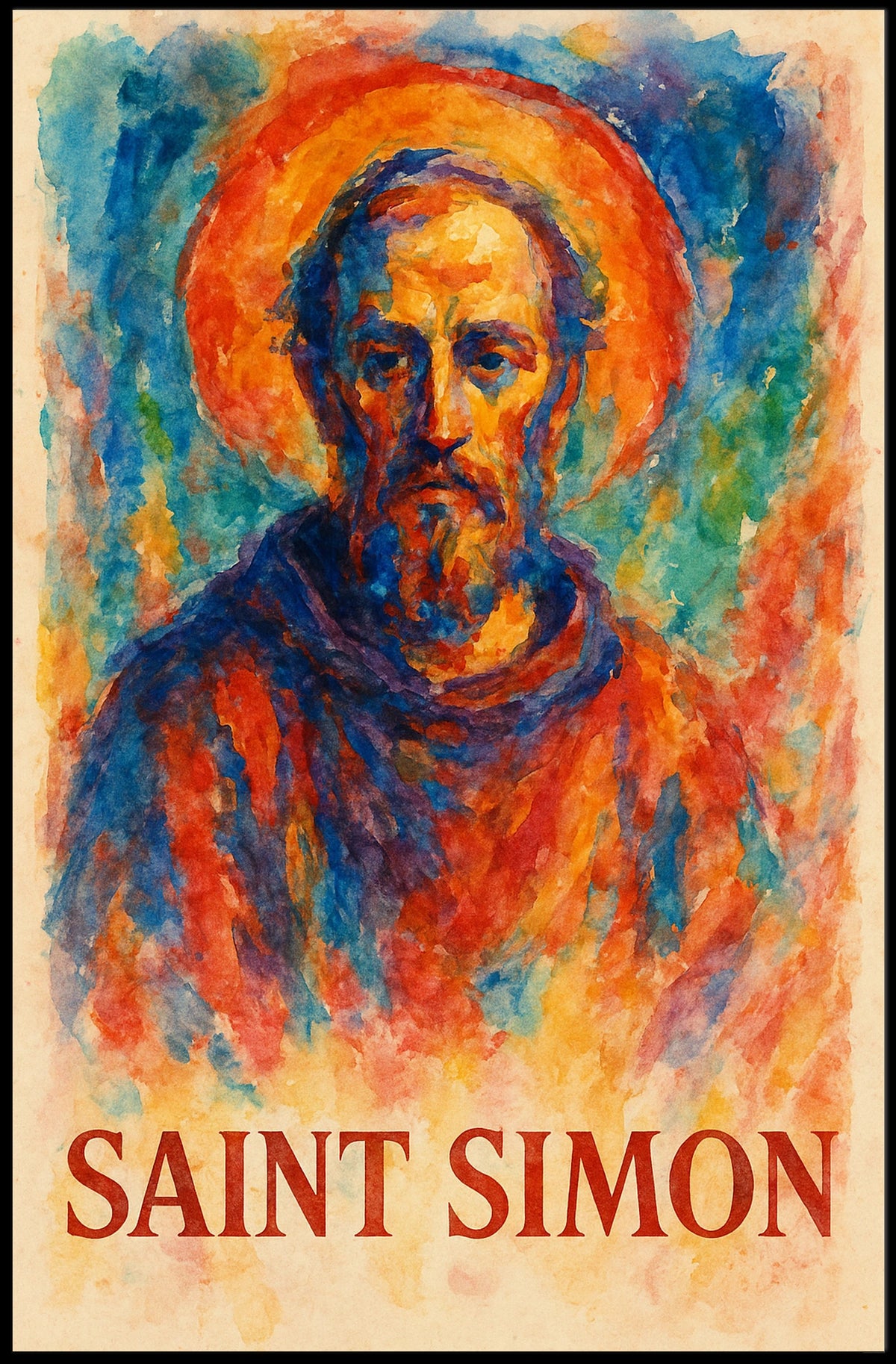 Saint Simon Poster