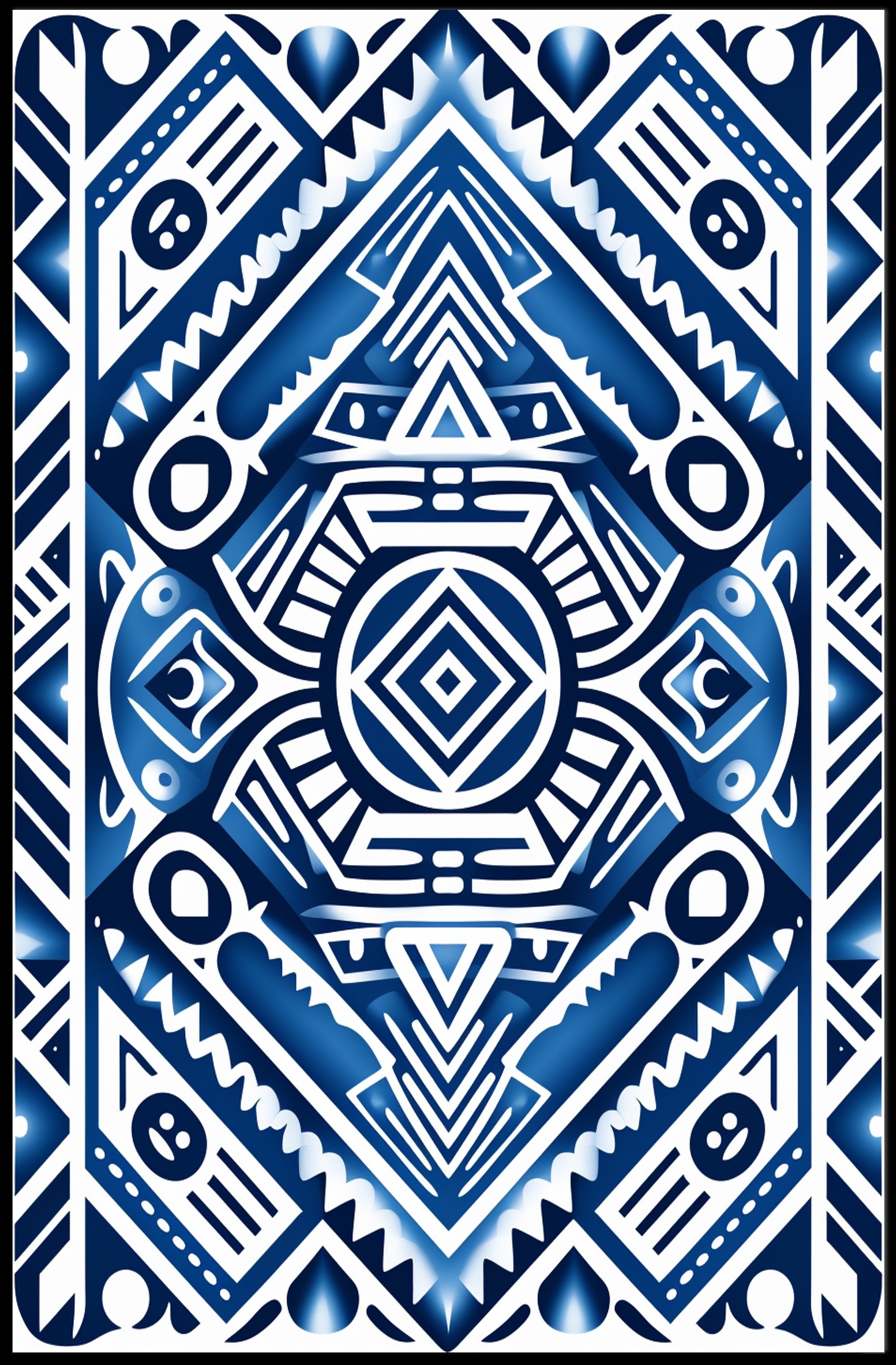 Geometric Harmony Poster