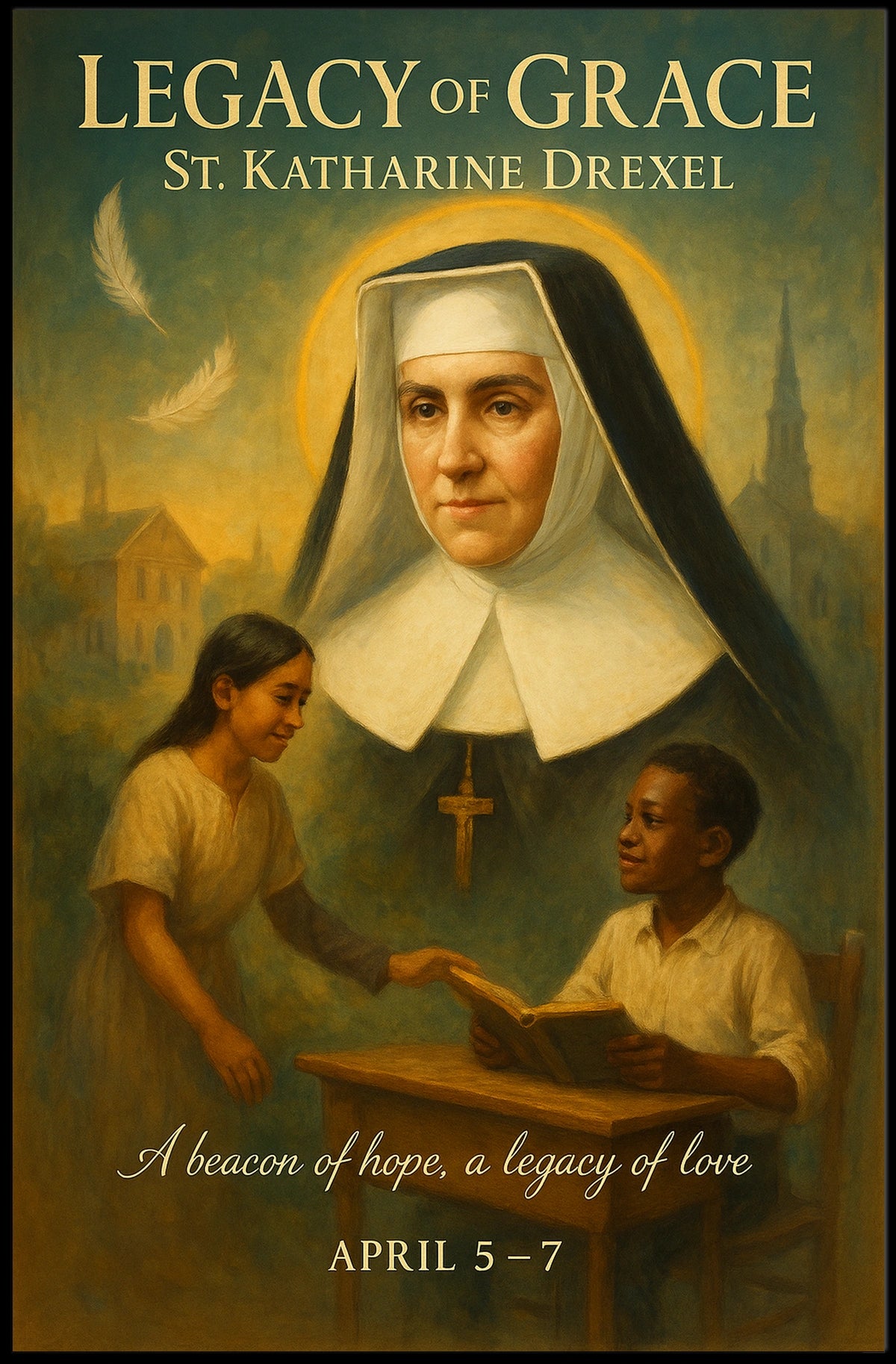 Legacy Of Grace St. Katharine Drexel Poster
