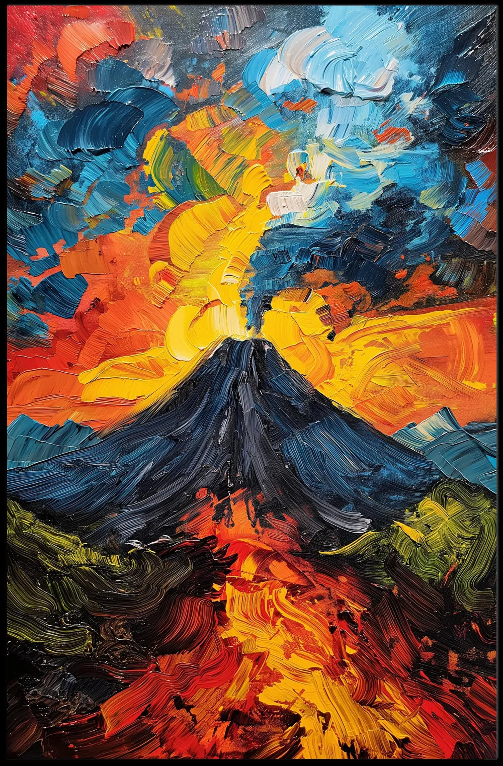 Vintage Classic Cars Mid-20th Century Poster