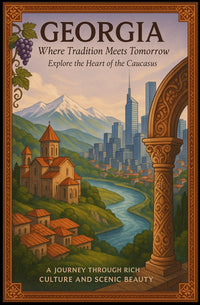 Georgia Where Tradition Meets Tomorrow Poster