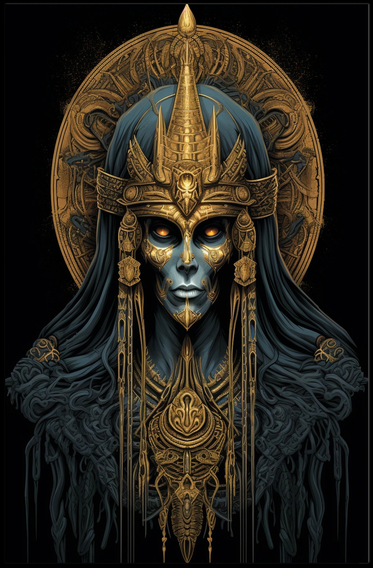 Mystical Monarch Poster