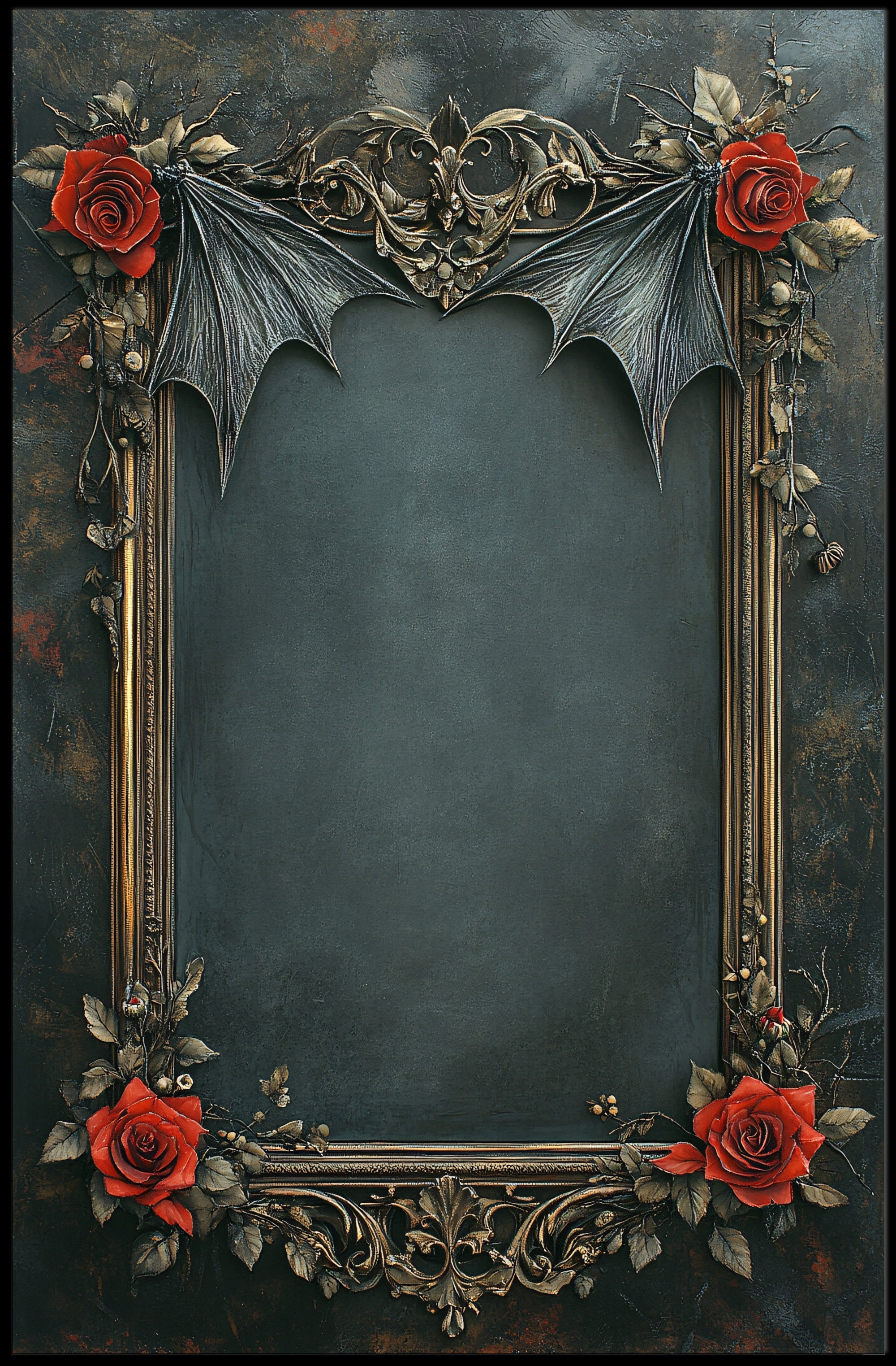 Gothic Elegance Frame Poster