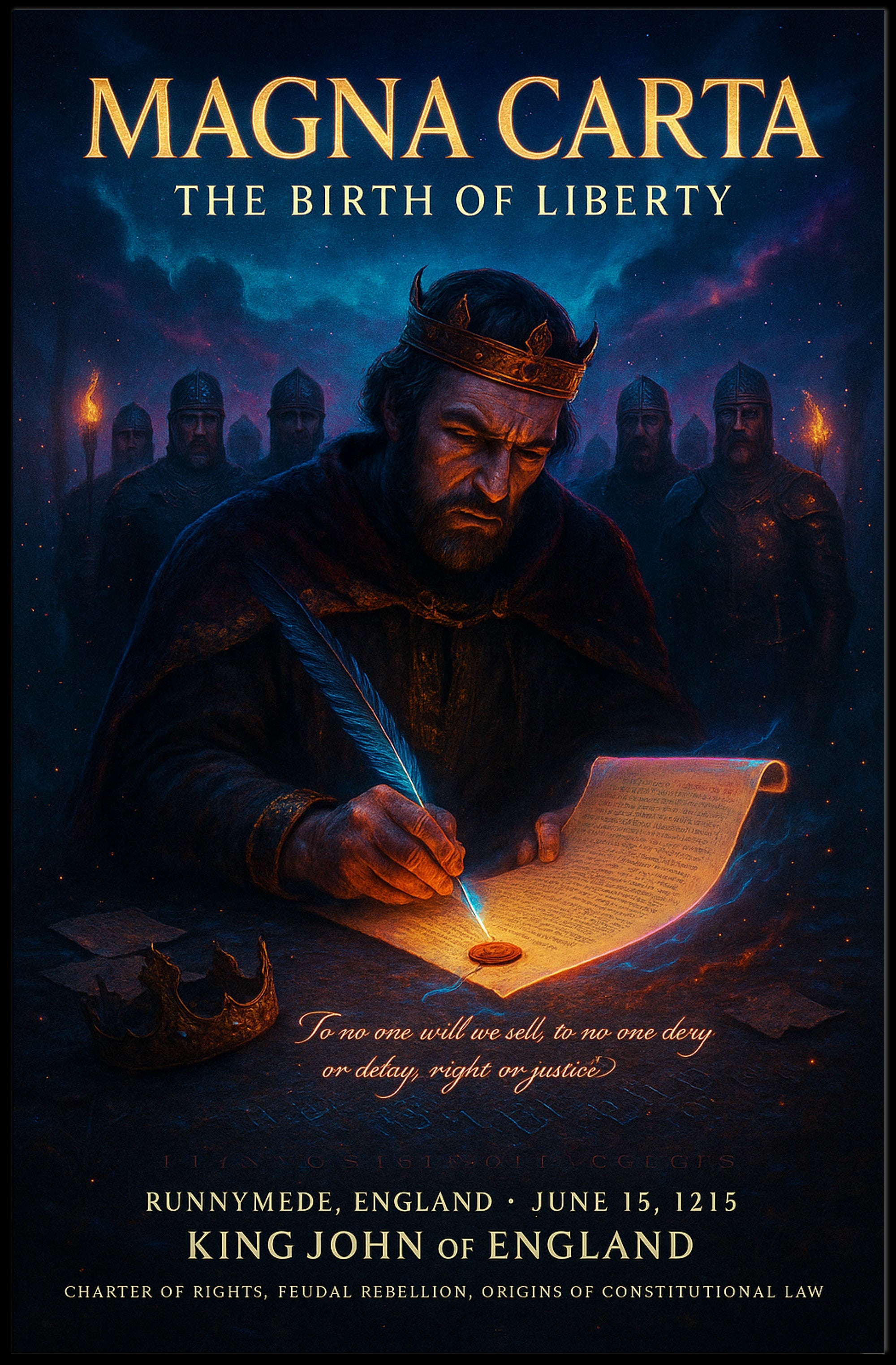 Magna Carta: Birth of Liberty Historical Poster