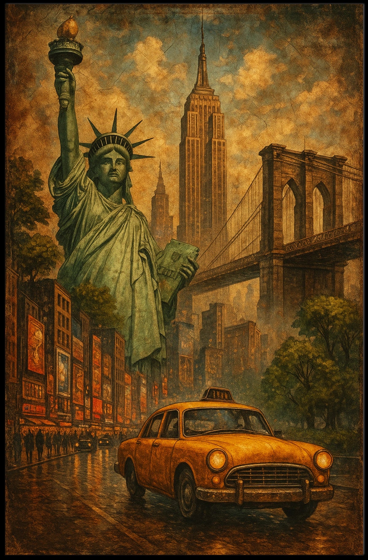 Timeless New York Poster