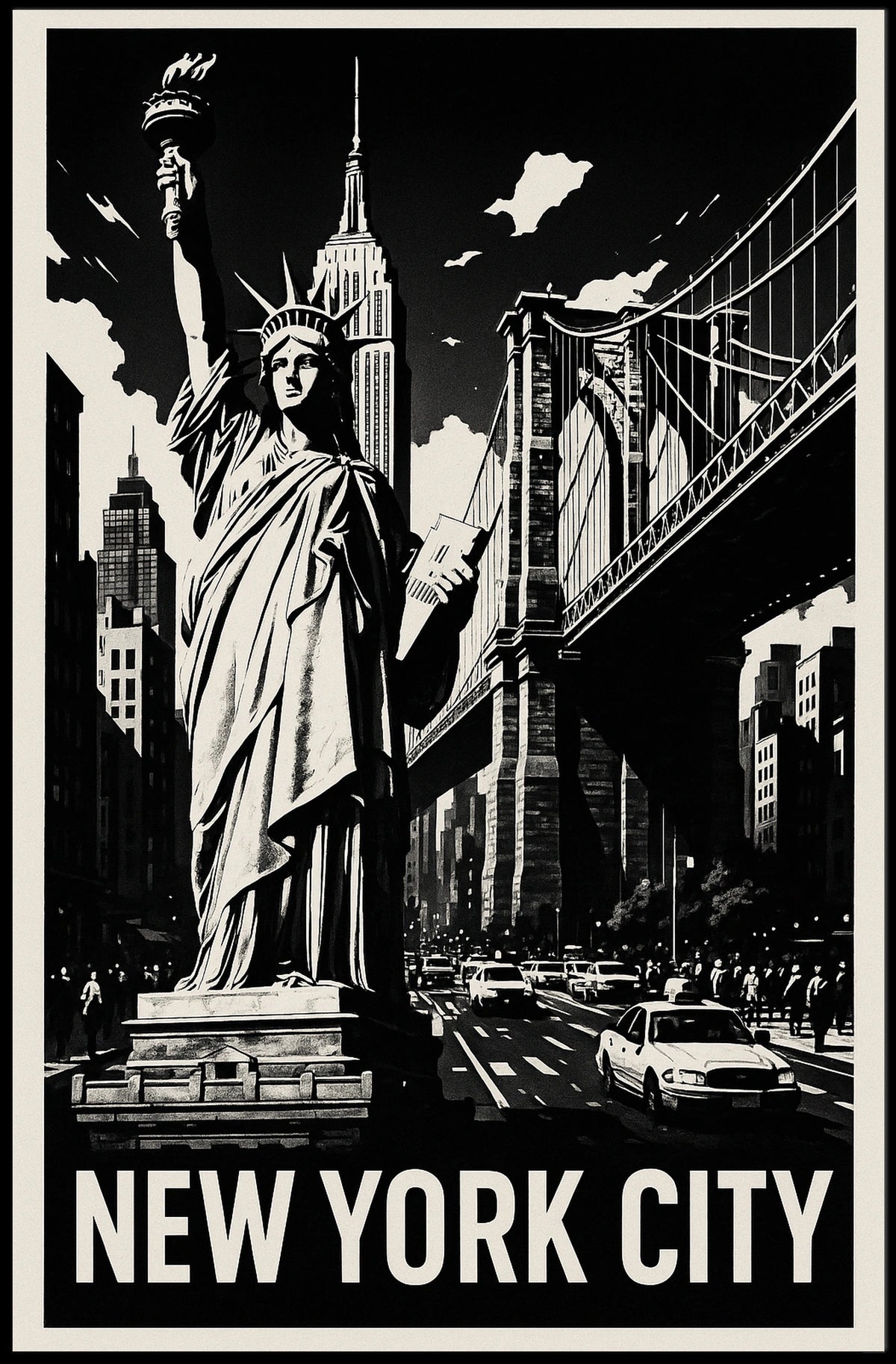 Iconic New York City Poster
