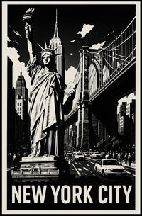 Iconic New York City Poster