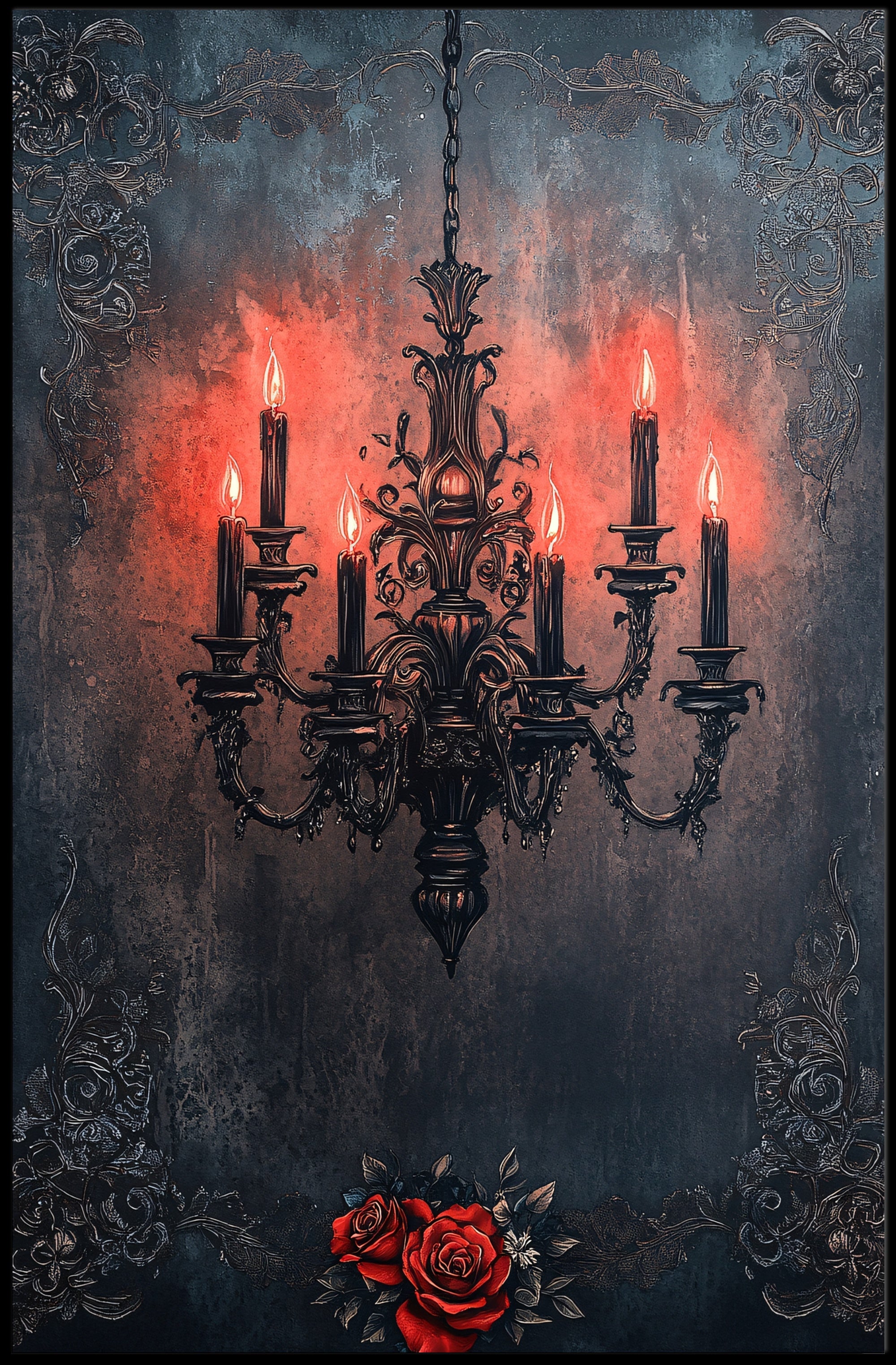 Gothic Elegance Poster