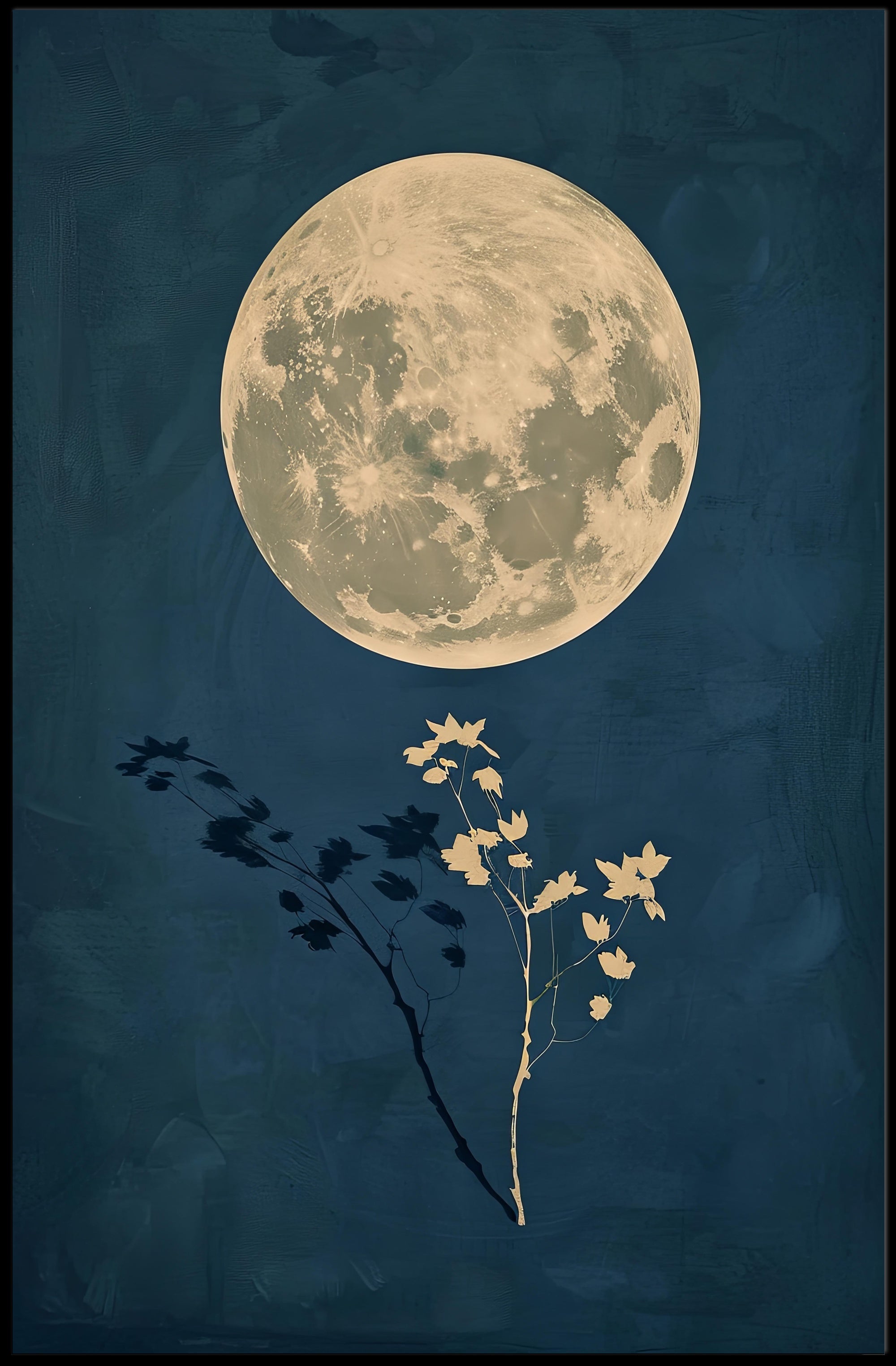 Moonlit Elegance Poster