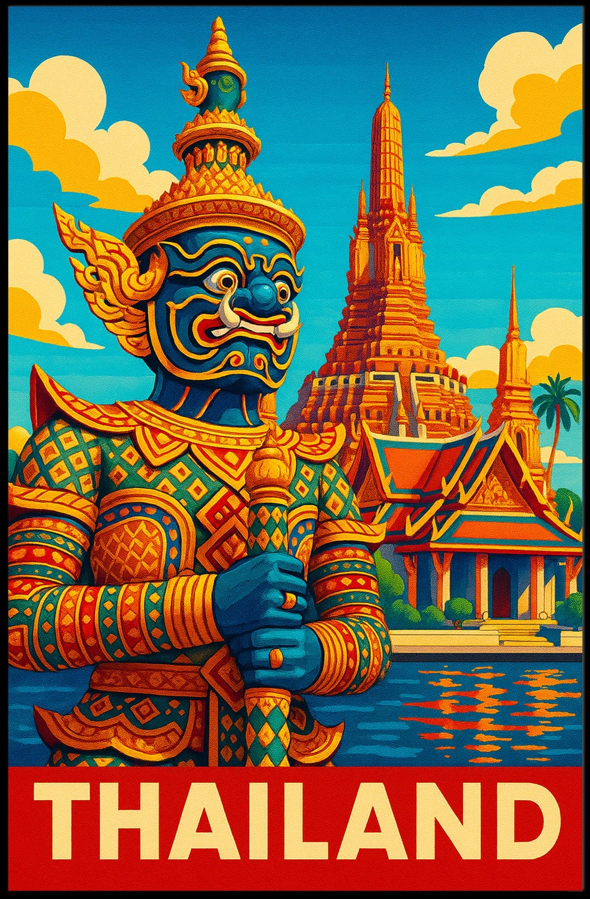 Discover Thailand Poster