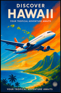 Discover Hawaii Poster PosterGoat
