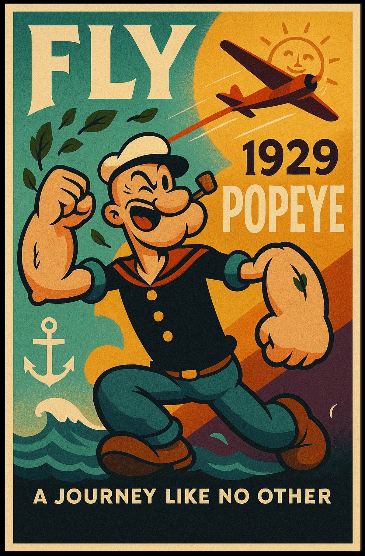 Popeye 1929 Art Poster POP-63