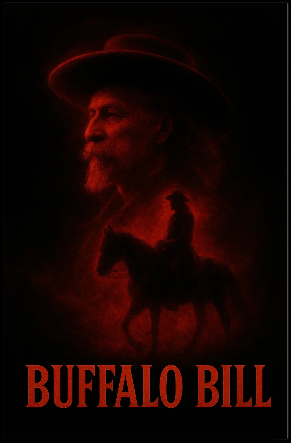 Buffalo Bill Classic American Heritage Historical Poster
