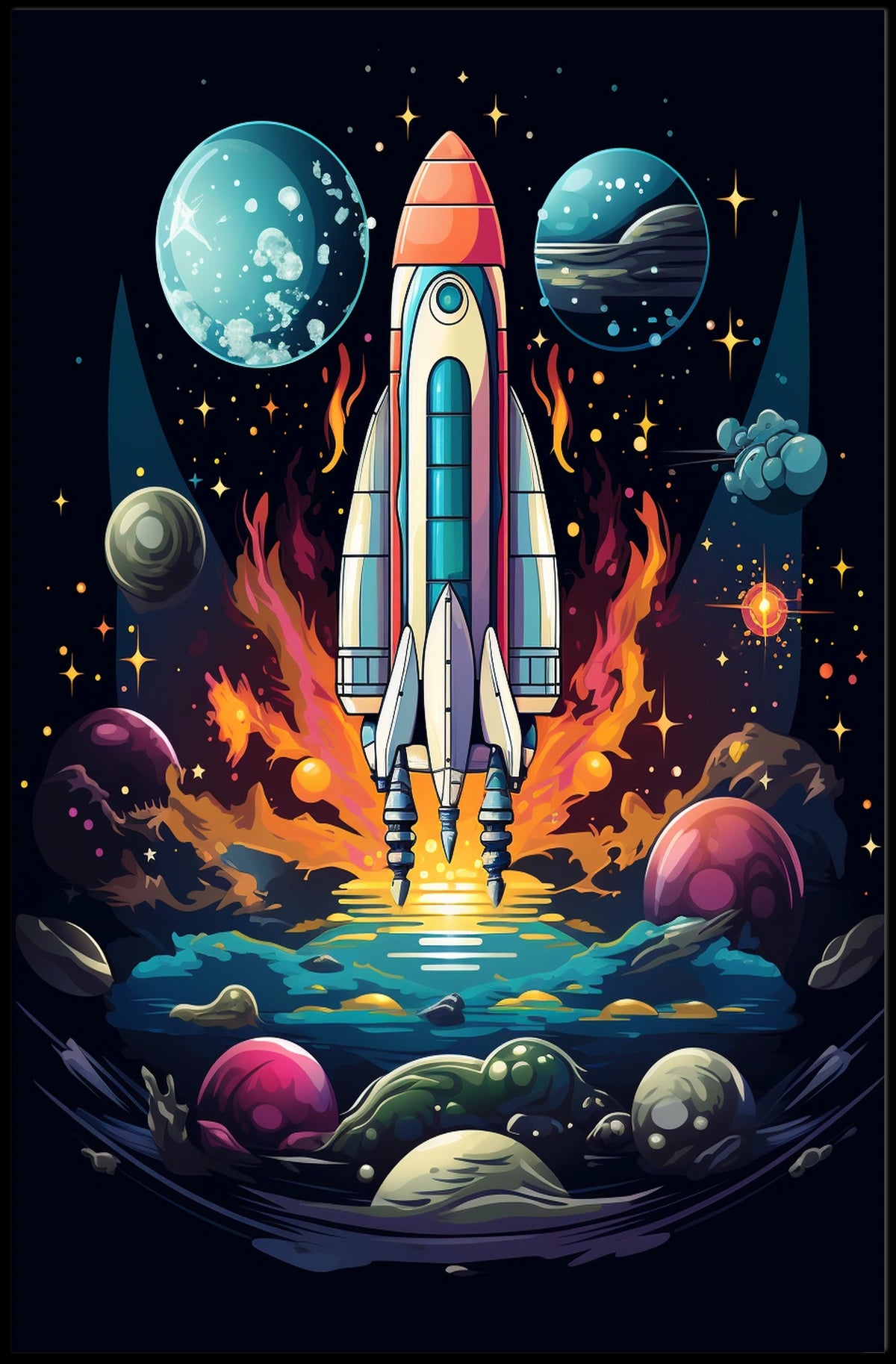 Cosmic Journey Poster