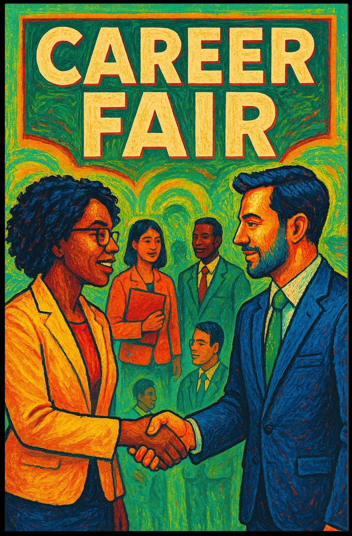 Career Fair Connection Poster