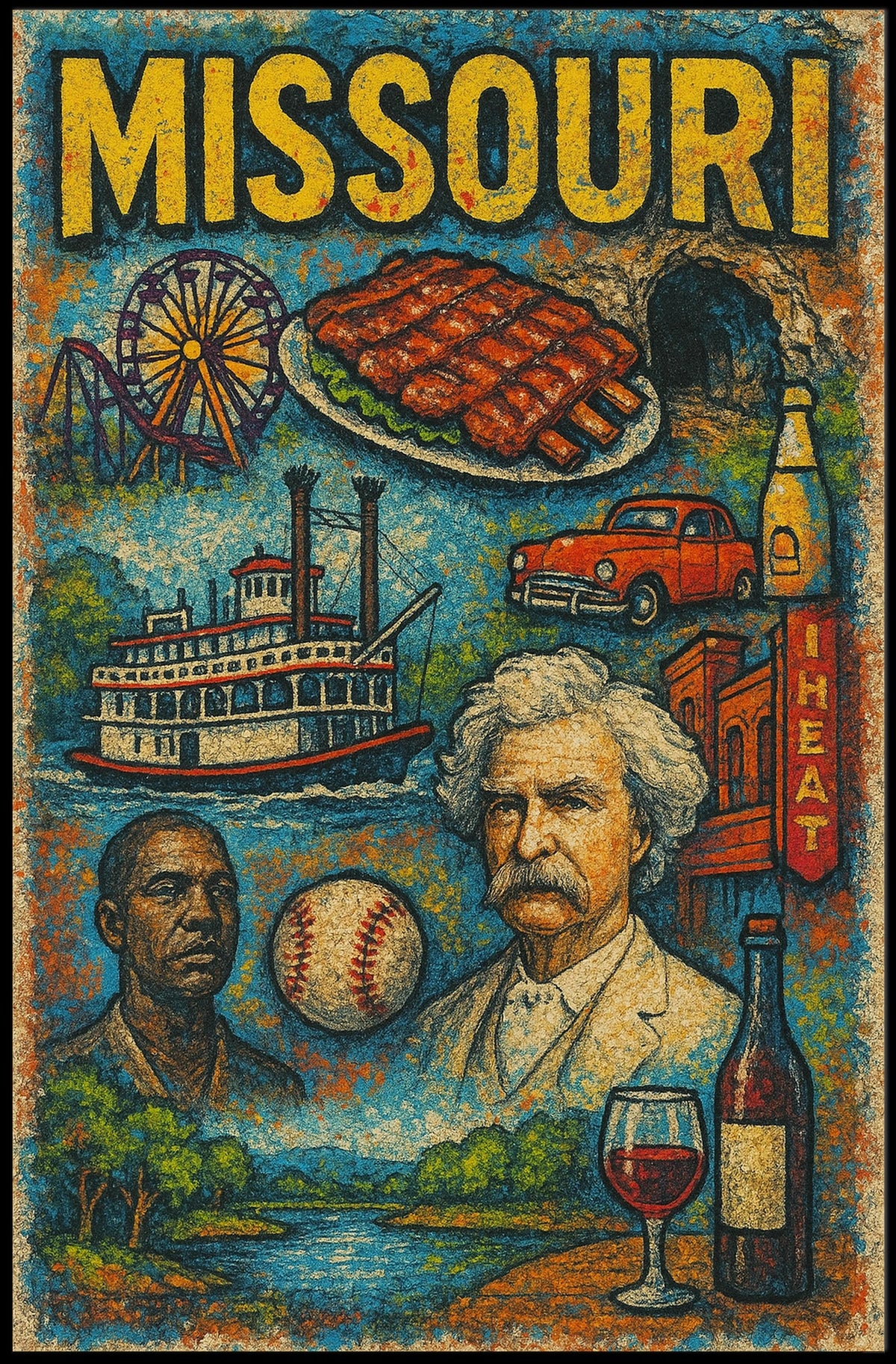 Missouri Highlights Poster
