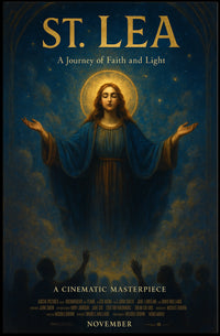 St. Lea A Journey of Faith and Light Poster
