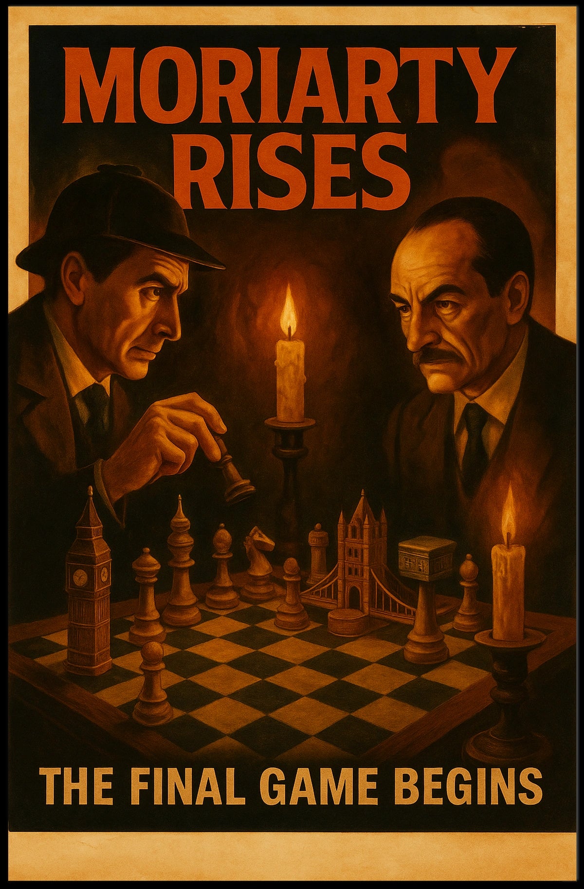 Moriarty Rises Poster