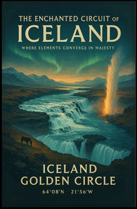 The Enchanted Circuit of Iceland Poster