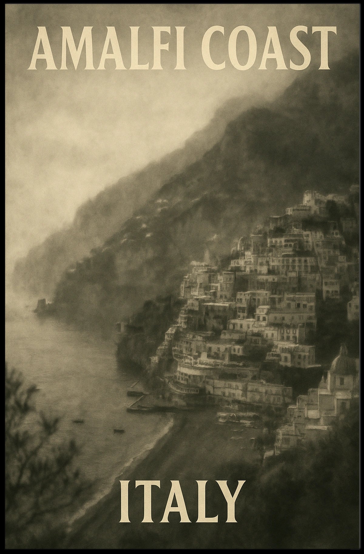 Amalfi Coast, Italy Poster