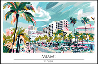 Miami Vibes Poster