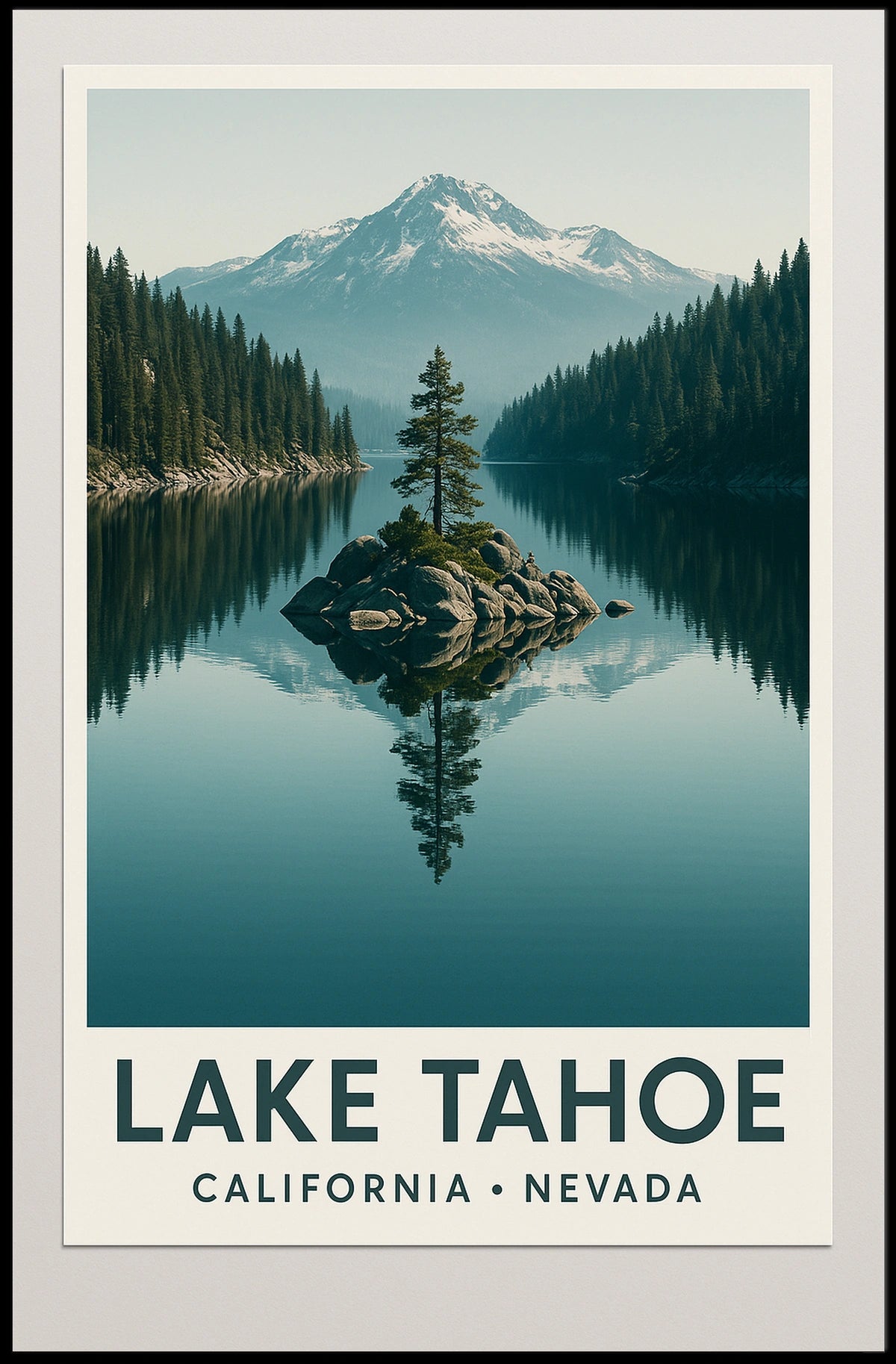 Lake Tahoe Serenity Poster