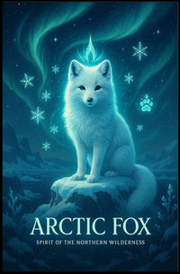 Arctic Fox Spirit of the Northern Wilderness Poster