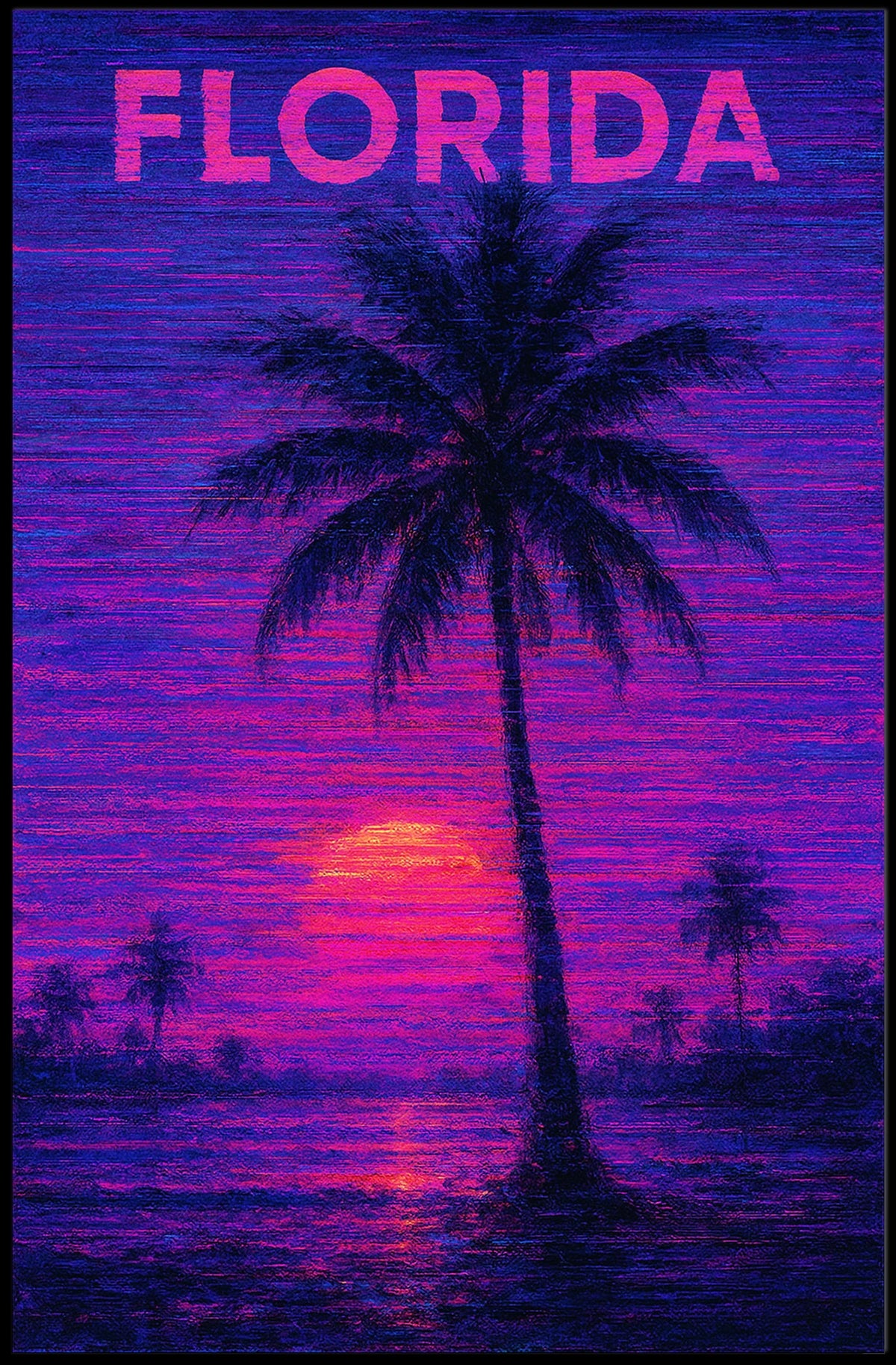 Florida Sunset Poster