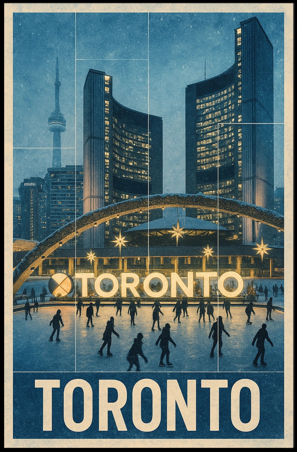 Toronto Winter Wonderland Poster