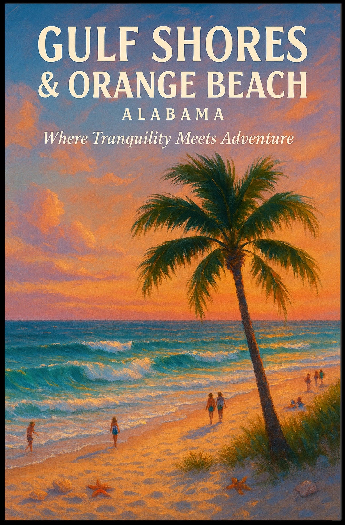 Gulf Shores Orange Beach Alabama Poster