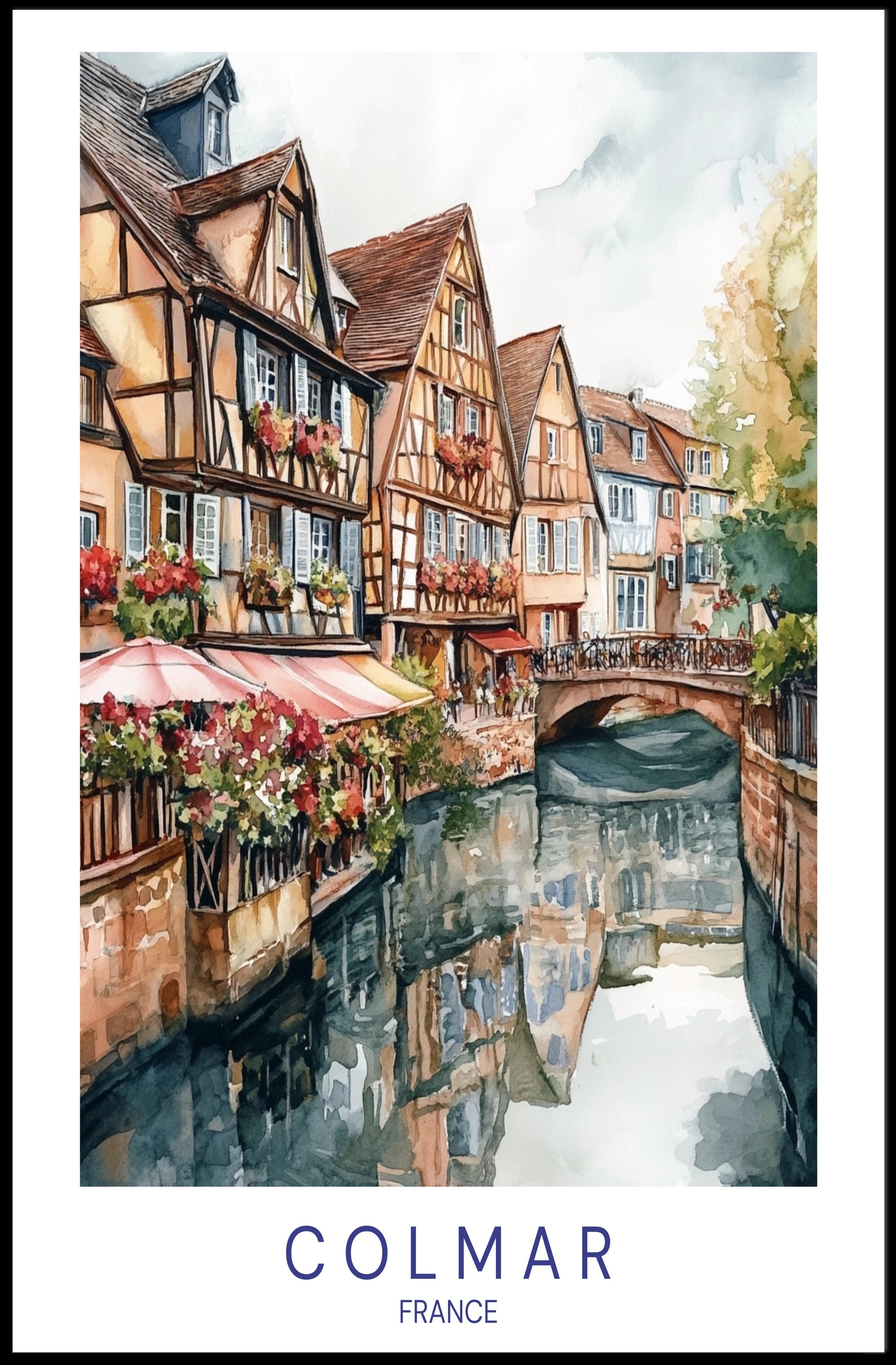 Colmar, France Poster PosterGoat