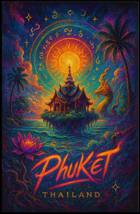 Phuket, Thailand A Vibrant Escape Poster