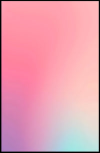 Vibrant Gradient Art Poster