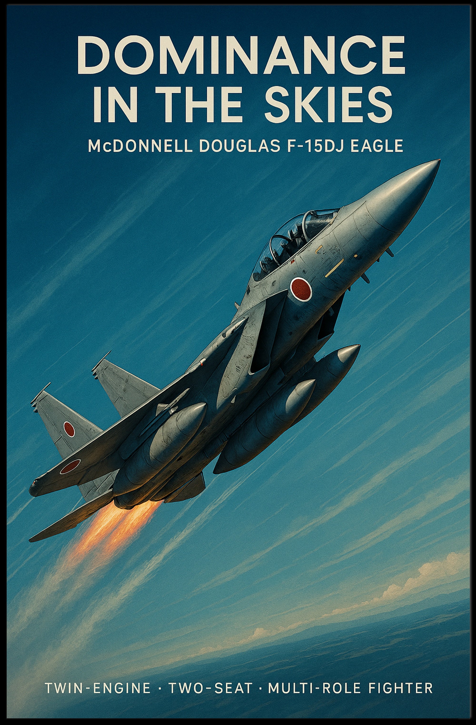 Dominance in the Skies Poster PosterGoat