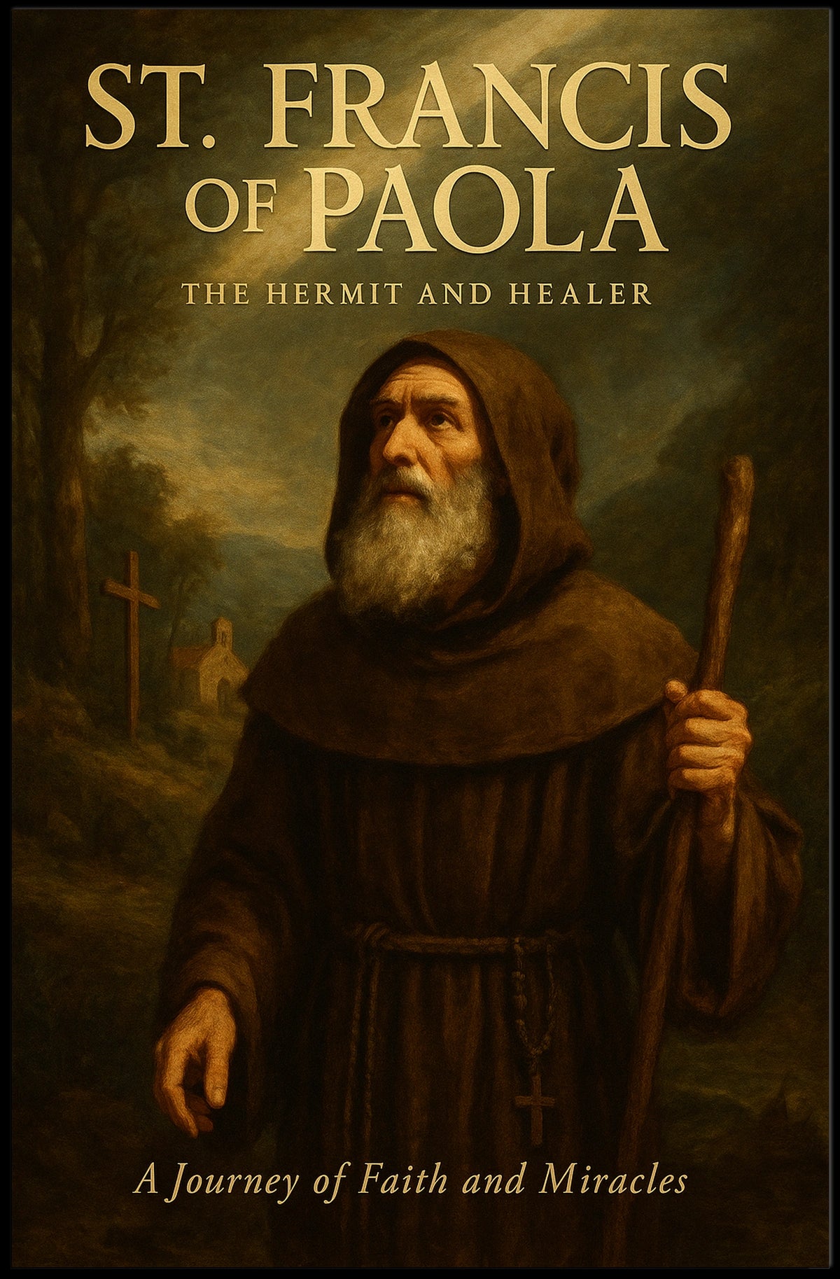 Spiritual Devotion Healing Mystical Painterly Poster