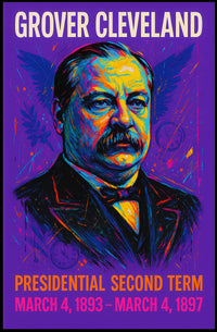 Grover Cleveland Presidential Second Poster