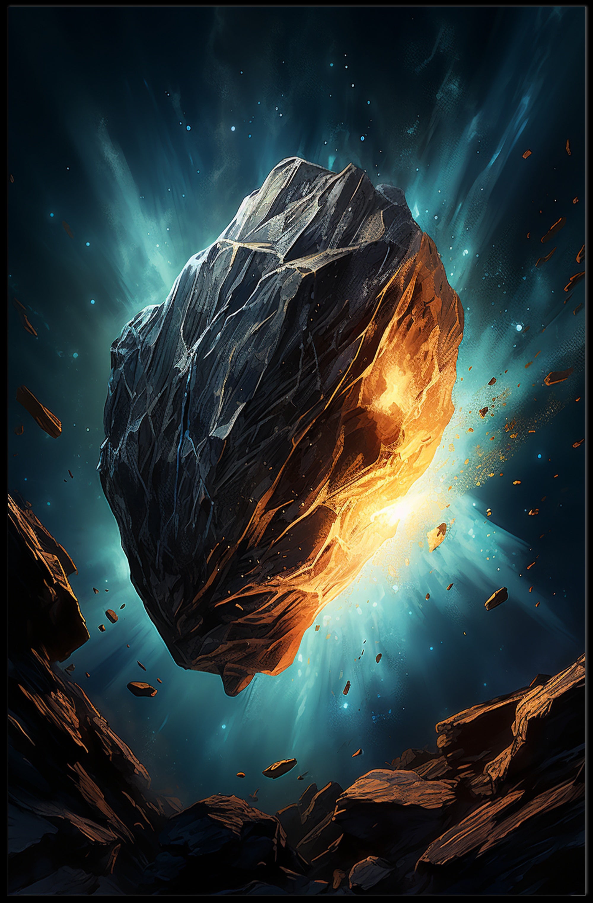 Cosmic Impact Poster