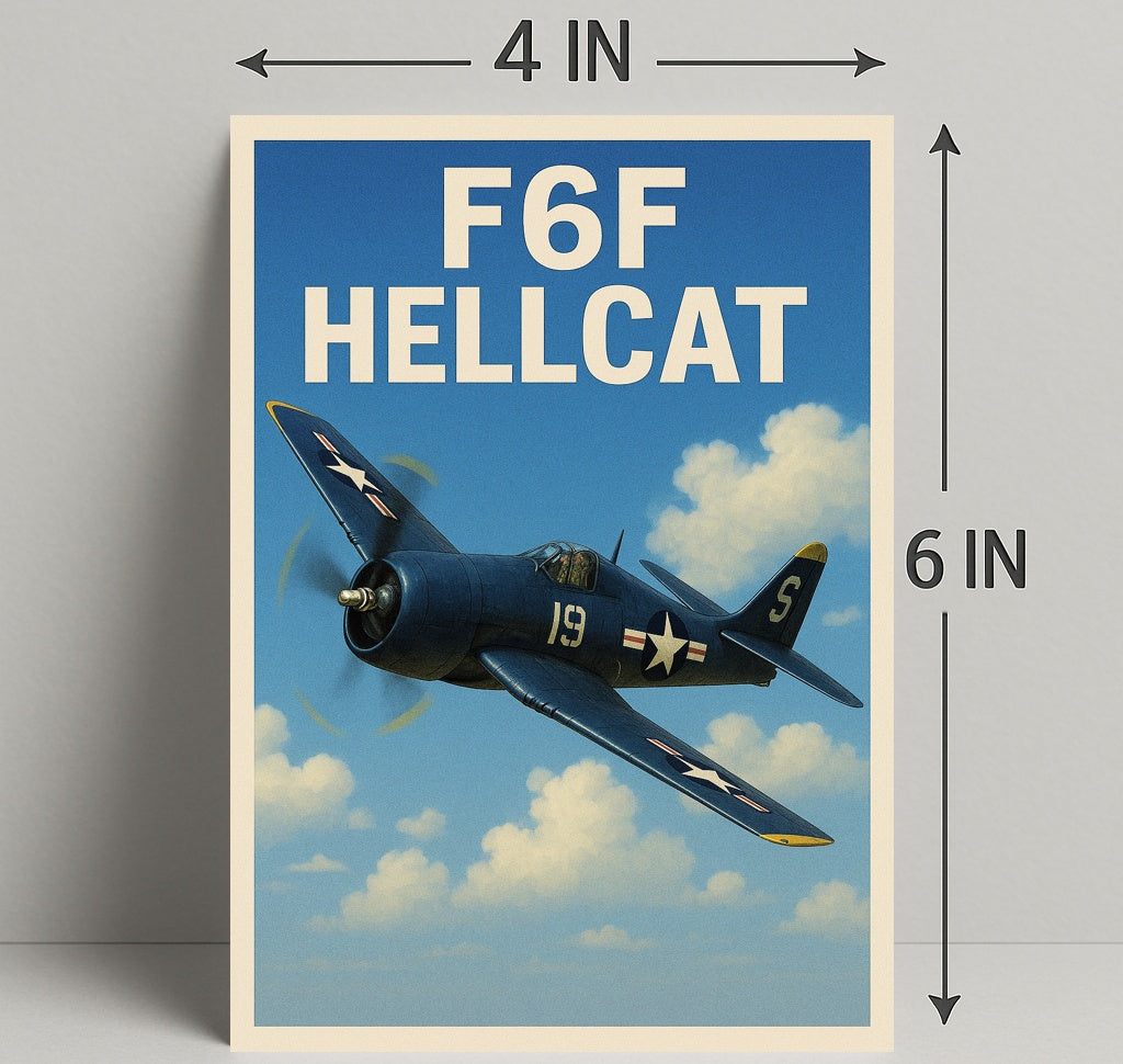 F6F Hellcat Poster PosterGoat
