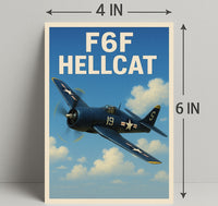 F6F Hellcat Poster PosterGoat