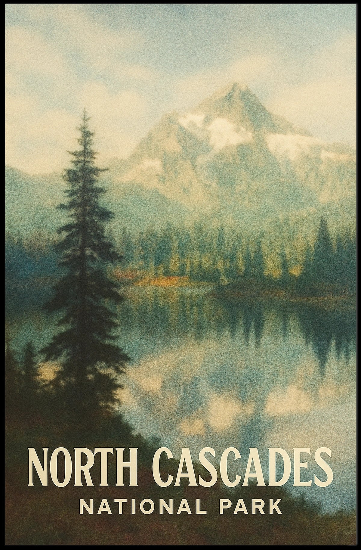 North Cascades National Park Poster