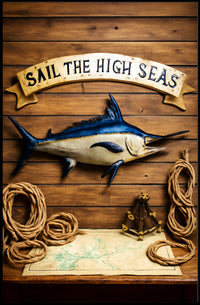 Sail the High Seas Poster PosterGoat