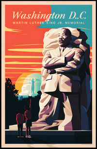 Washington D.C. Martin Luther King Jr. Memorial Poster