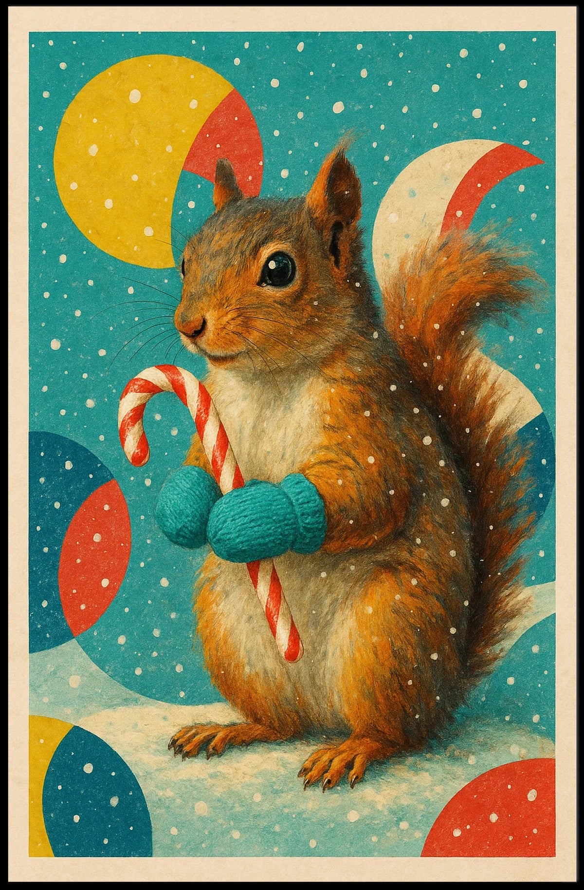 Squirrel Poster