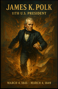 James K. Polk 11th President Poster