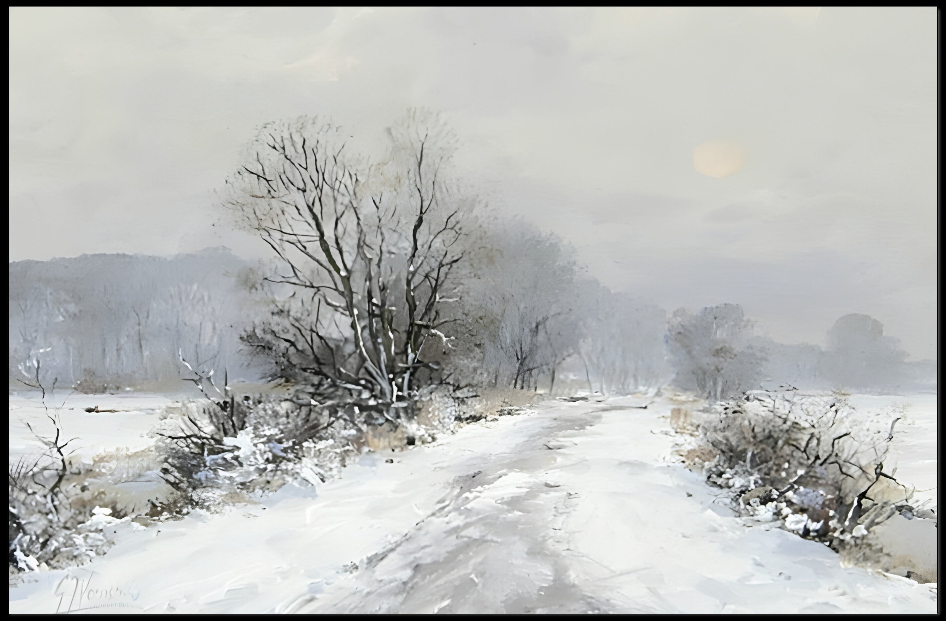 Winter's Embrace Poster