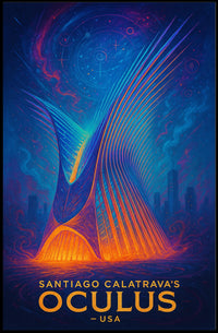 Santiago Calatravas Oculus Poster