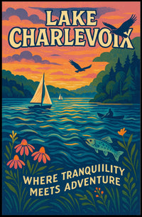 Lake Charlevoix Adventure Poster