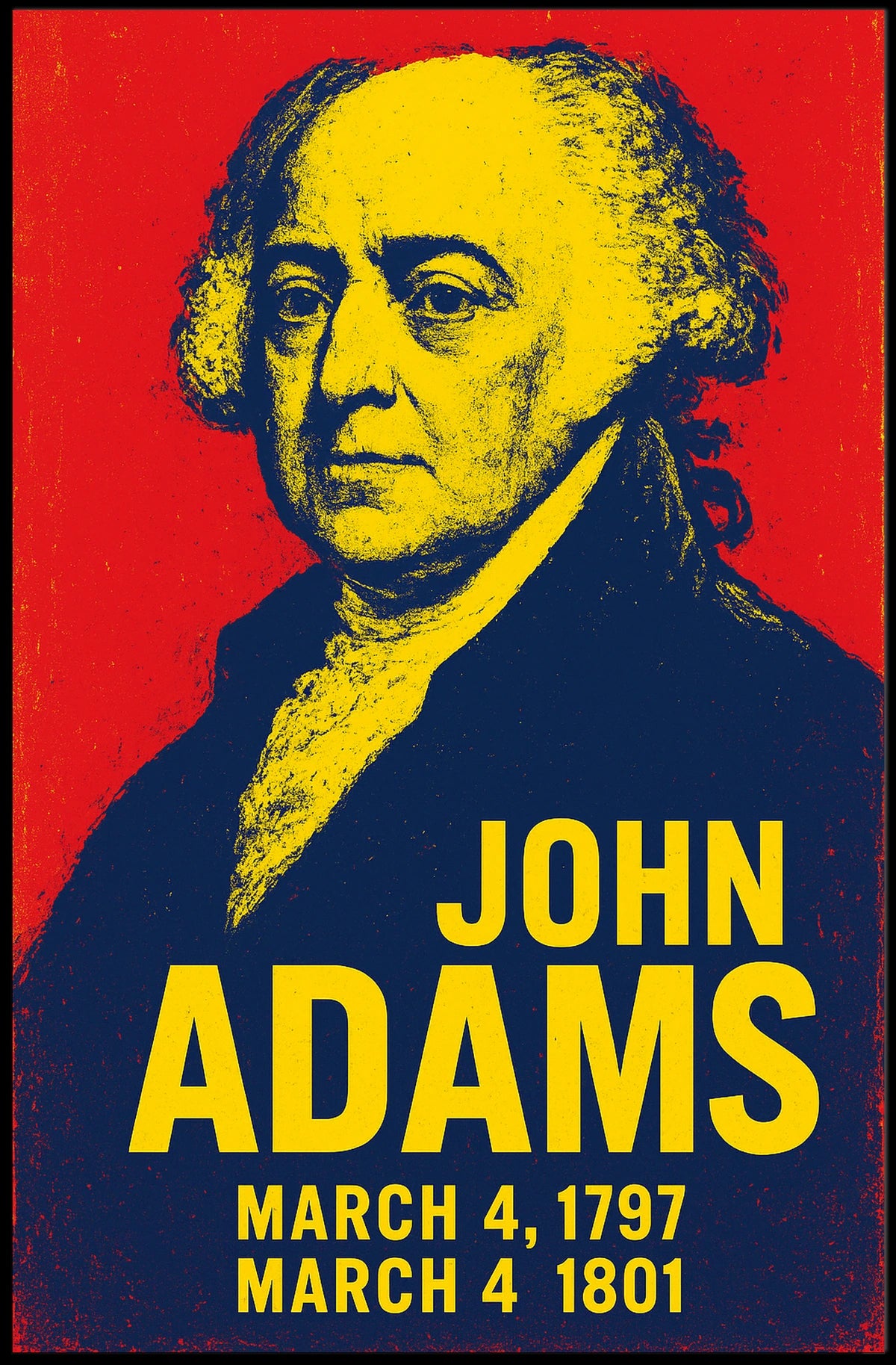 John Adams 2Nd President Poster