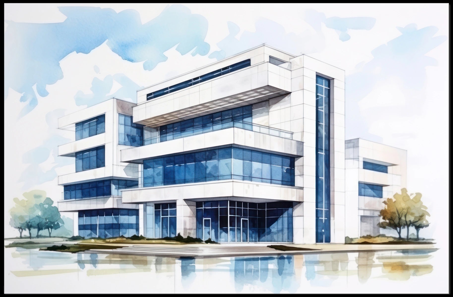 Modern Architectural Design Poster