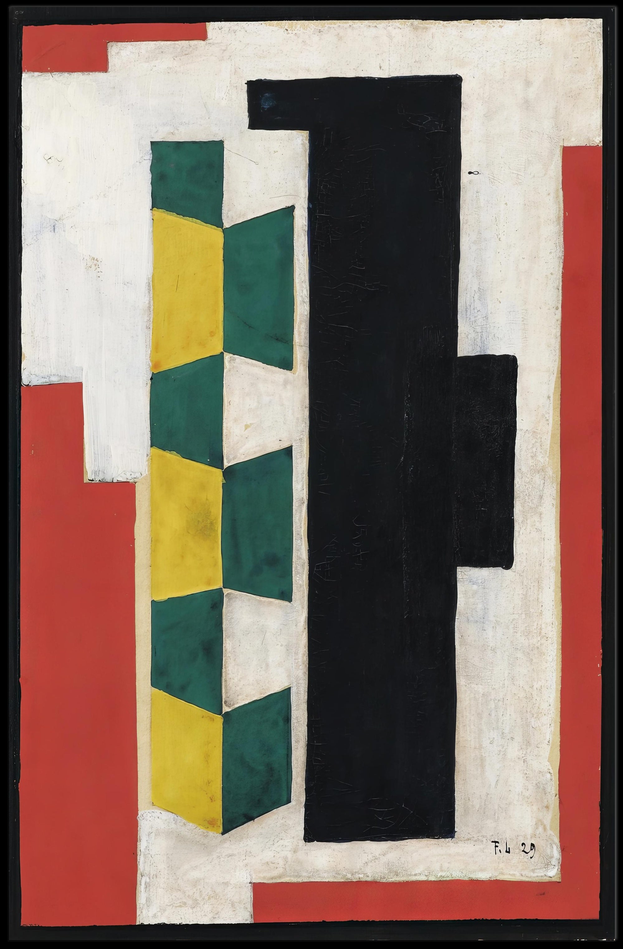 Geometric Abstraction Poster